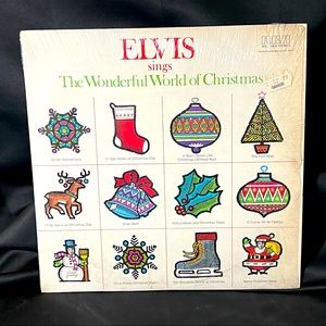 1971 Elvis Presley sings The Wonderful World of Christmas on Vinyl